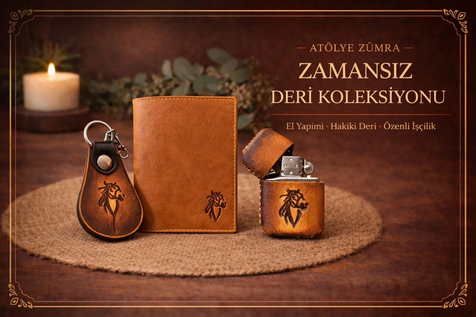 Atölye Zümra | Hakiki Deri El İşçiligi