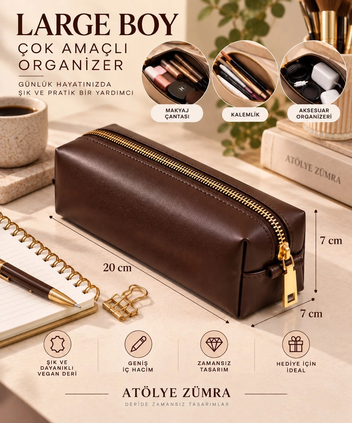 Large Boy Organizer Çanta