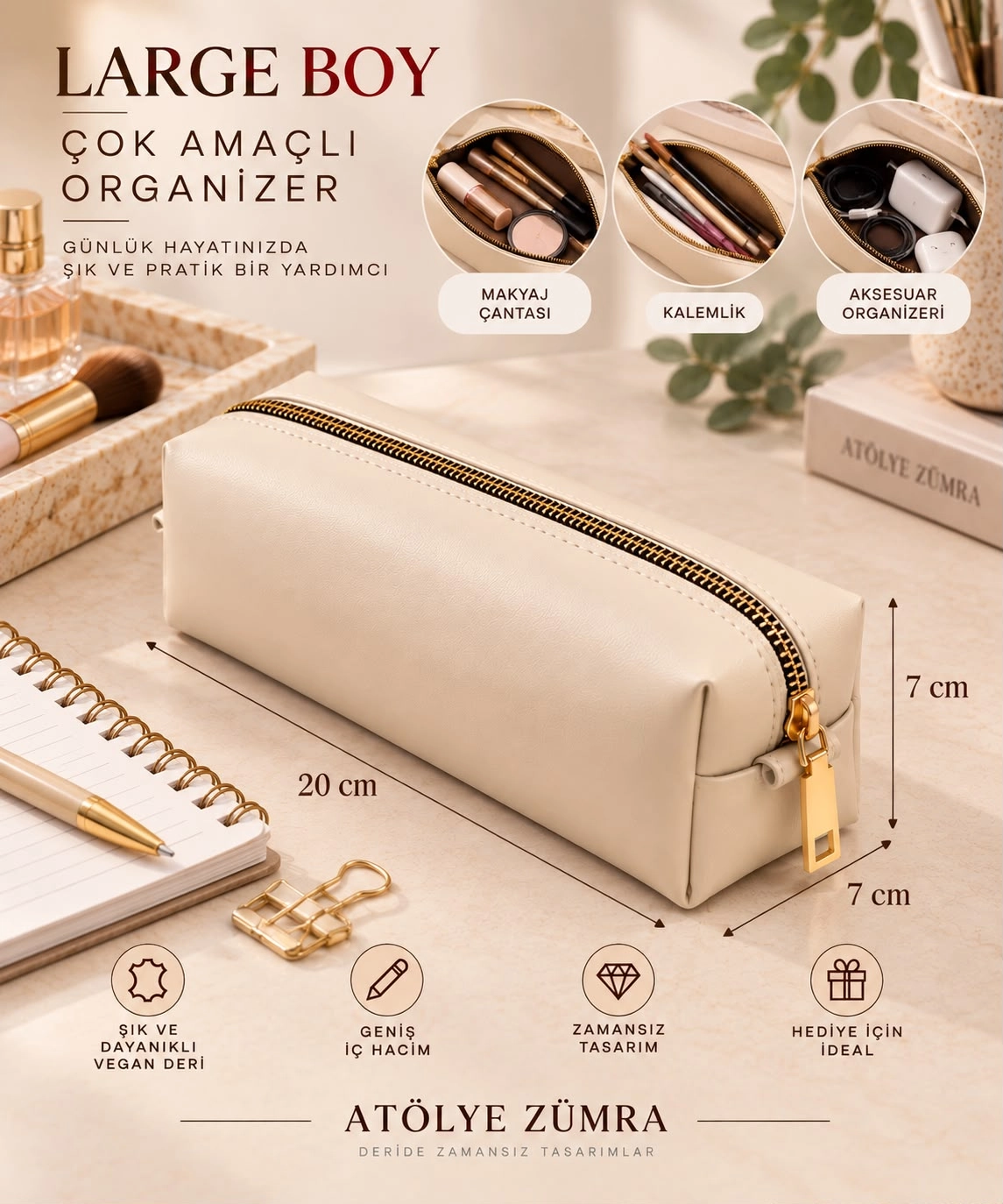 Large Boy Organizer Çanta