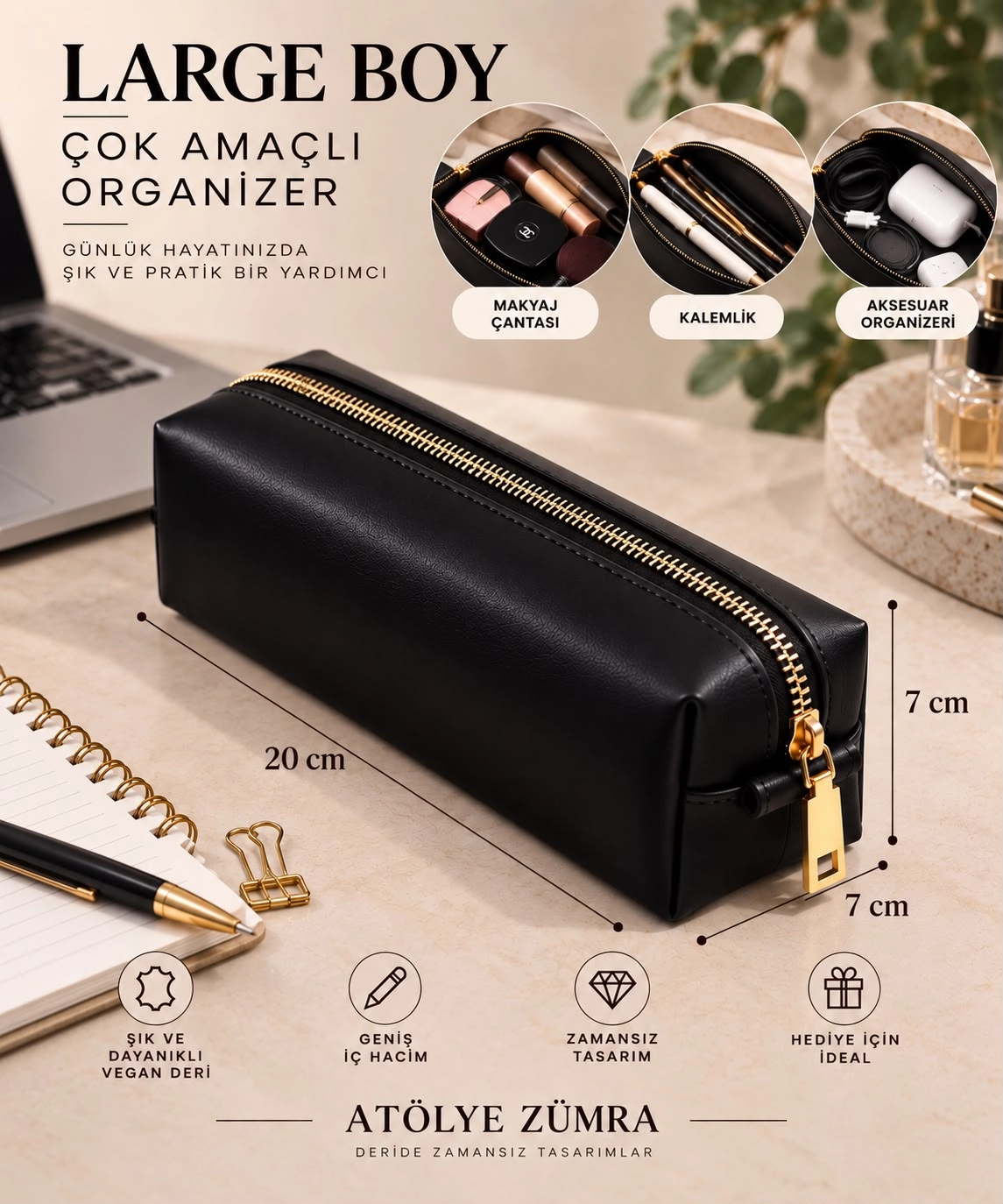 Large Boy Organizer Çanta
